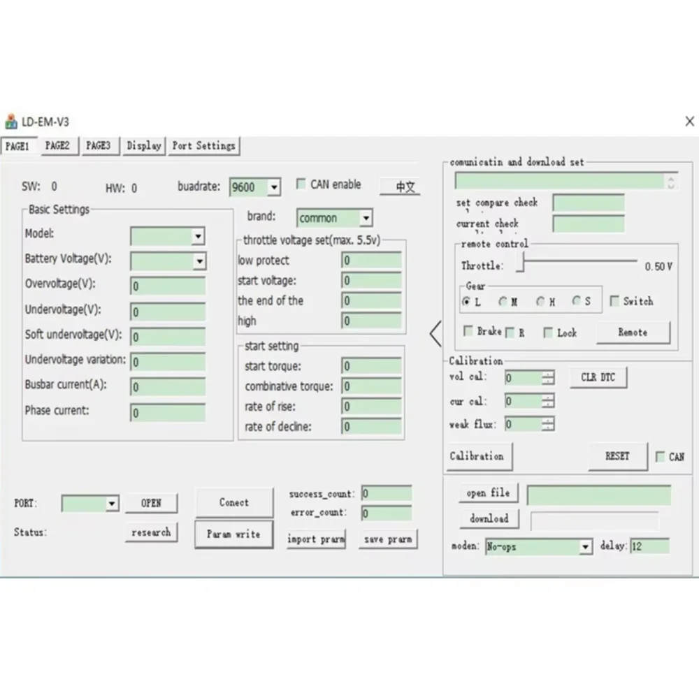 Afbeelding 5: VOTOL Controller 5V Programmeer USB PL2303 EM30 EM50 EM80 EM100 EM150 USB-kabel Gegevenskabel voor het aanpassen van controllerparameters