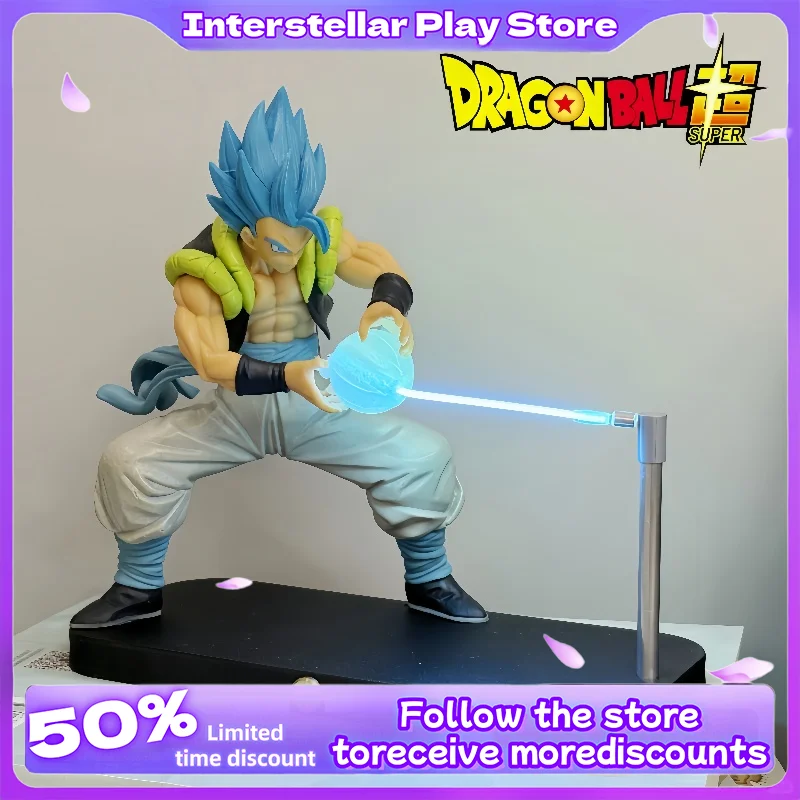 

New Dragon Ball Super 16cm Action Figure Buoiita Wujita With Shock Wave Night Light Magnetic Absorption Collectible Toy For Gift