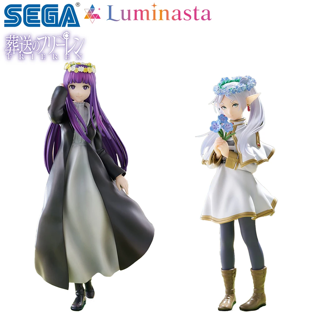 Pre Sale Original Genuine Sega Luminasta Sousou No Frieren Fern Frieren Hanabatake Collectible Anime Girls Figures Model Toys