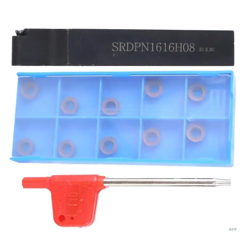 11Pcs RPMT08T2MOE Milling Insert Tool Indexable Face Milling Tool SRDPN1616H08 Cutting Tool Milling Inserts