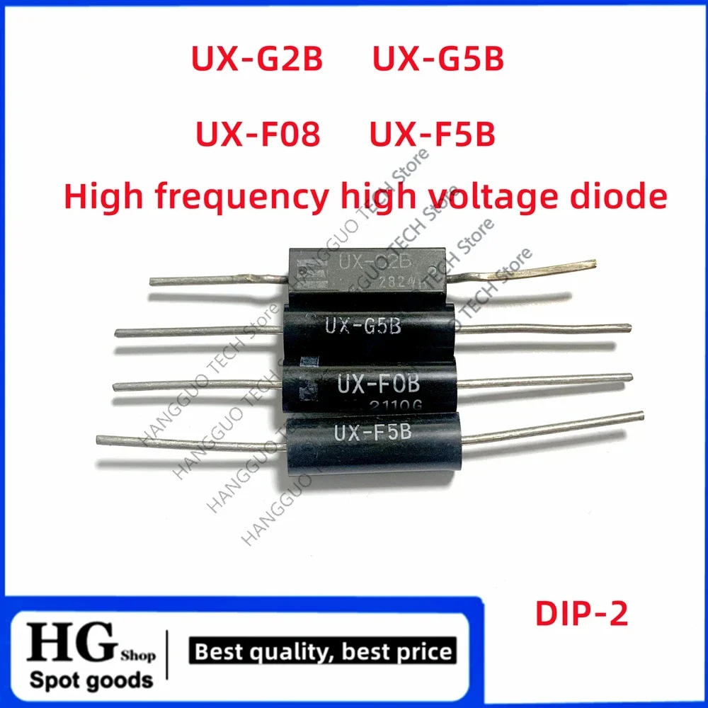 

5PCS/Lot UX-F5B ux-G5B UX-C2B UX-FOB DIP-2 High voltage silicon stack 500mZA8kV40nS high frequency high voltage diode