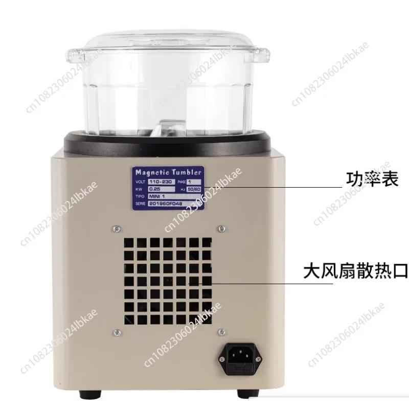 

Магнитная полировальная машина для ювелирных изделий, шлифовки золота и серебра, очистки металла, удаления ржавчины KT185 1