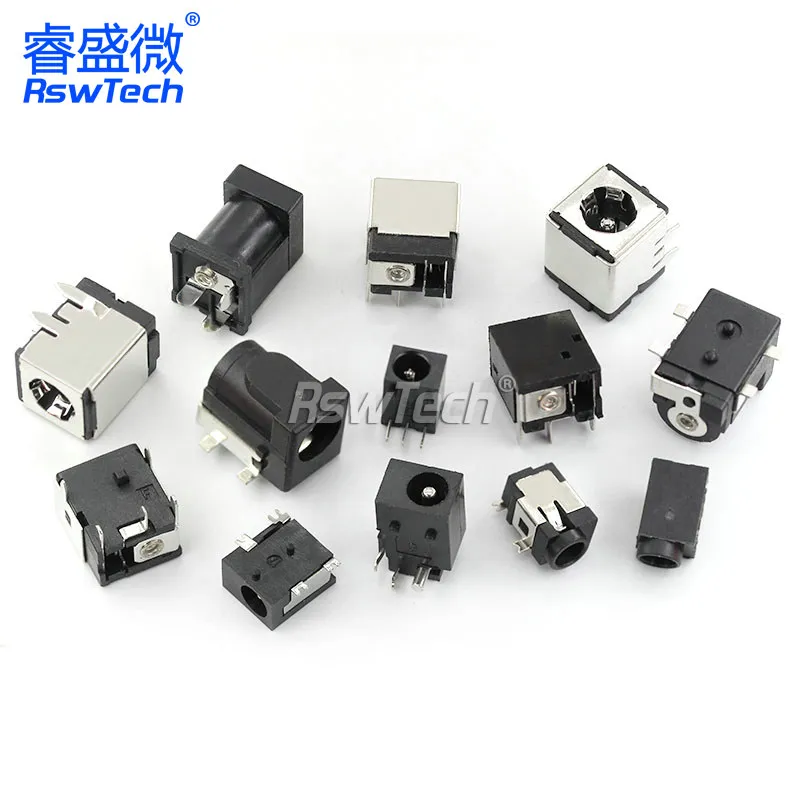 

10PCS DC power socket female base 5.5 * 2.1/2.5/3.5MM 031A/003/050/044/023/007B