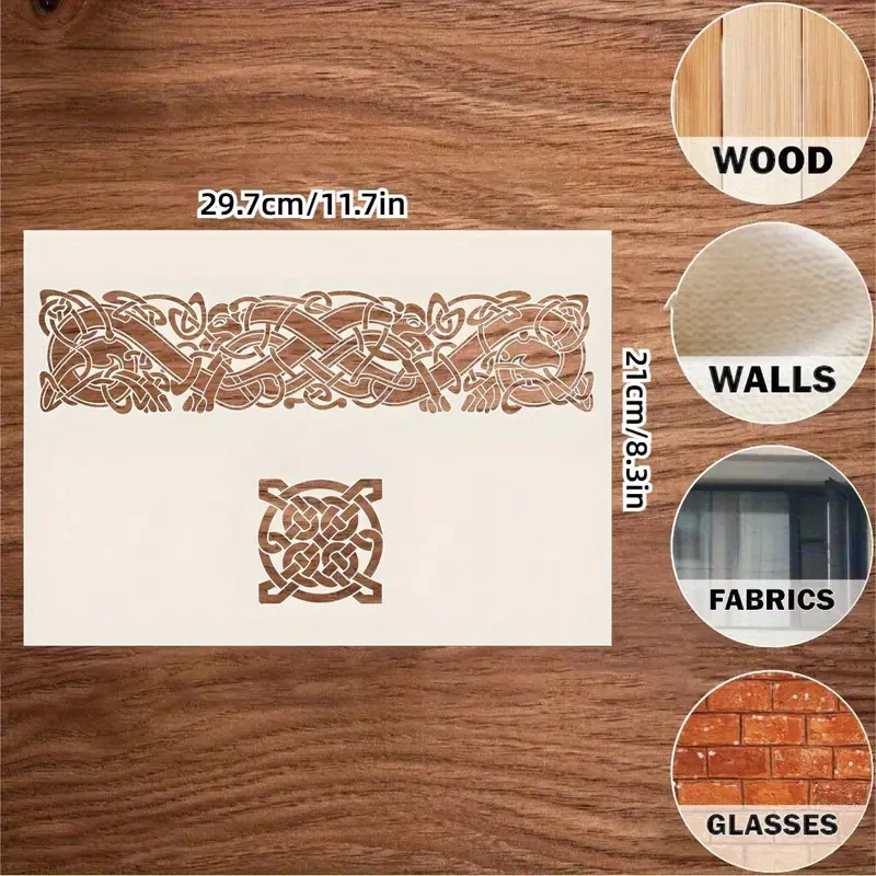 A4 29 *21cm  DIY Stencils Wall Painting Scrapbook Coloring Embossing Album Decorative Paper Card Template,wall