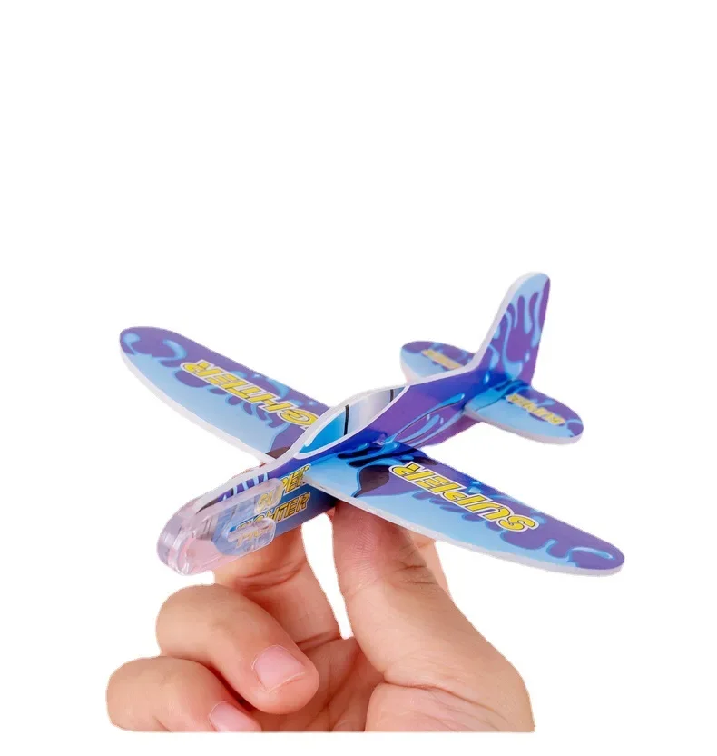 20Pc DIY Mini Hand Throw Flying Glider Airplane Foam Plane Toy for Kids Birthday Party Favors Pinata Filler Kindergarten rewards