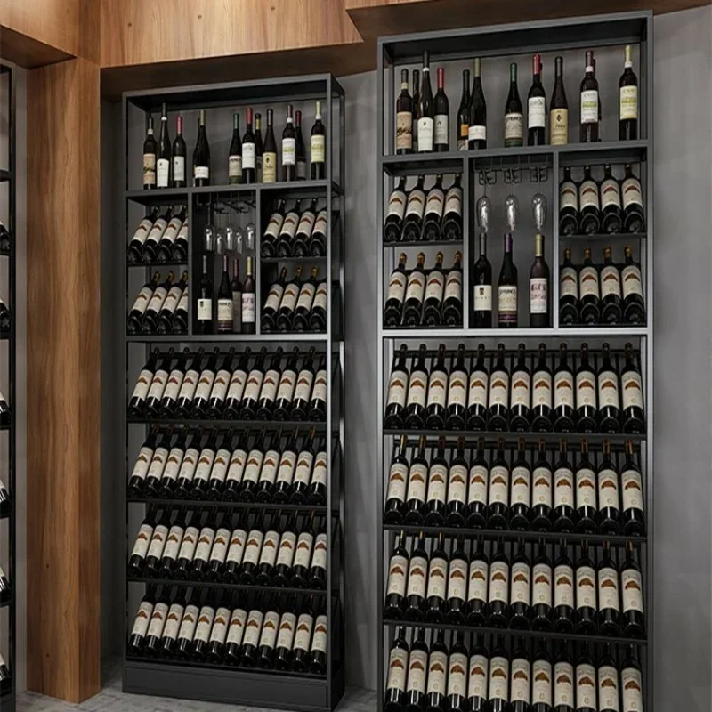 

Display European Storage Commercial Liquor Wine Cabinet Racks Modern Simplicity Estante Vinos Bar Wine Cabinet Furniture