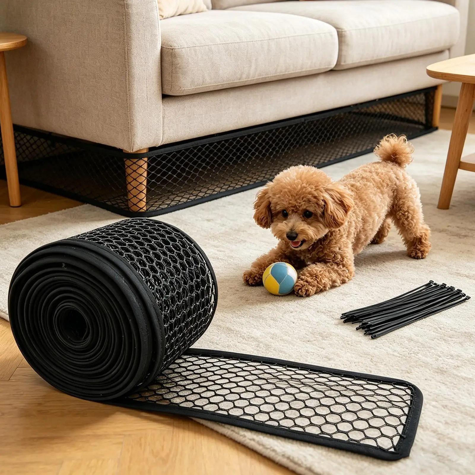 

Cuttable Sofa Blocker Under Couch Barrier For Kids & Pets, Furniture Bottom Toy Blocker For Bed Fridge Cabinet, Home Playroom