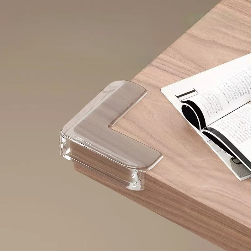 

8 шт./компл., детская прозрачная безопасная силиконовая защита для углов стола, защита края, чехол для детей, защита от столкновений