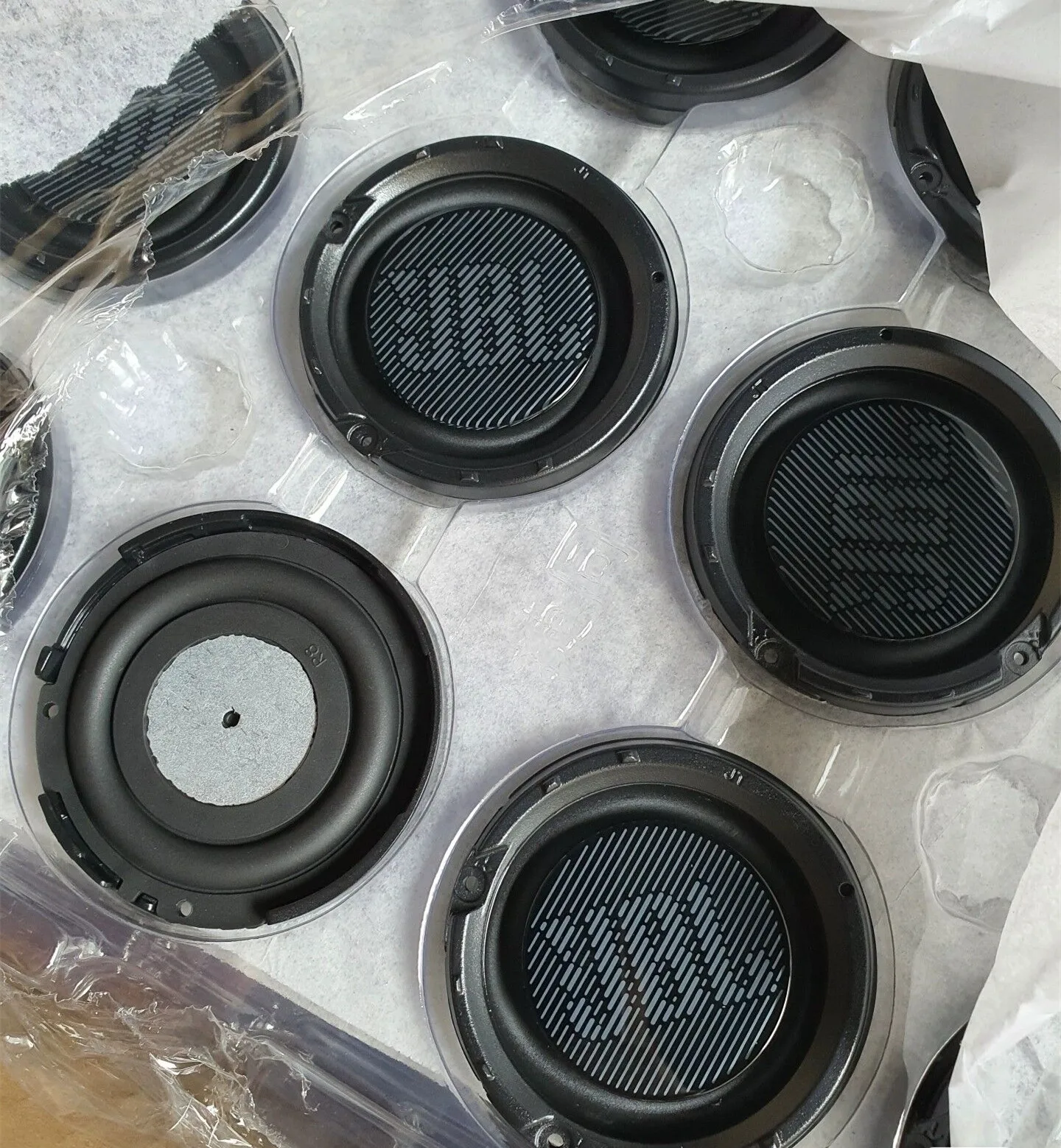 For Jbl diaphragm bass radiation shaker Flip4 kaleidoscope auxiliary speaker DIY diaphragm 2pcs