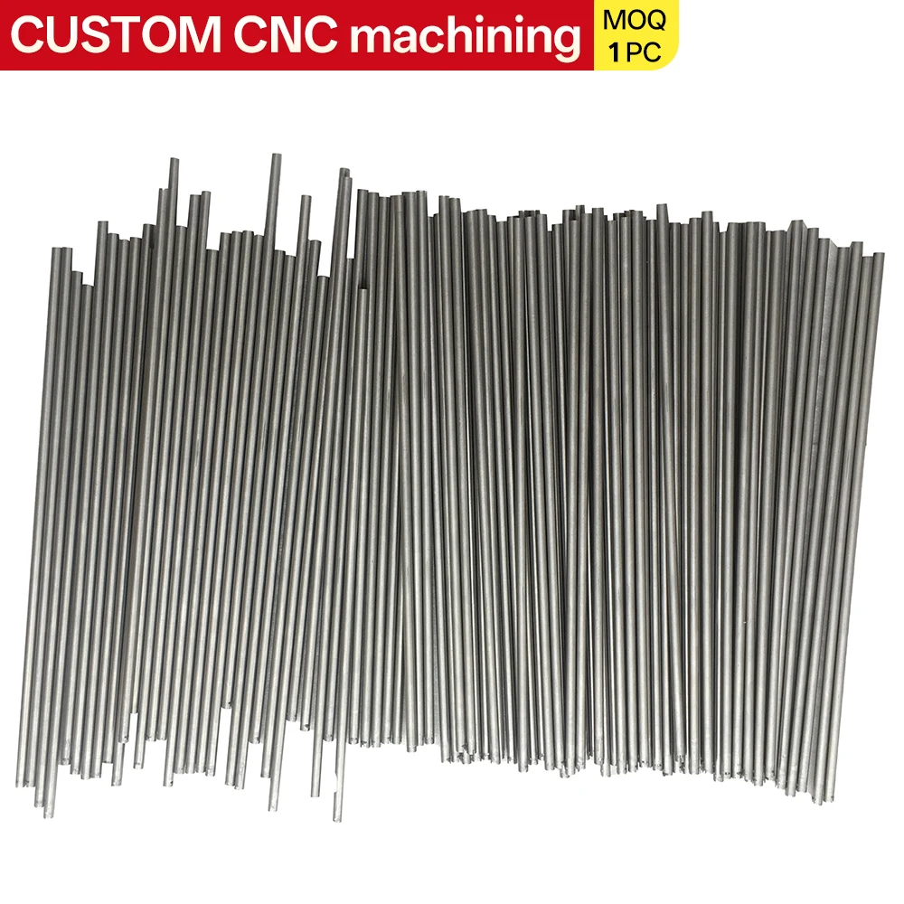 Tubo capilar de acero inoxidable pulido CNC mecanizado