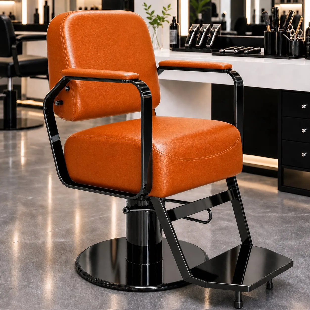 Makeup Swivel Professional Barber Chair Cosmetic Working Shampoo Barber Chair Styling Shop Cadeiras De Escritorio Furniture