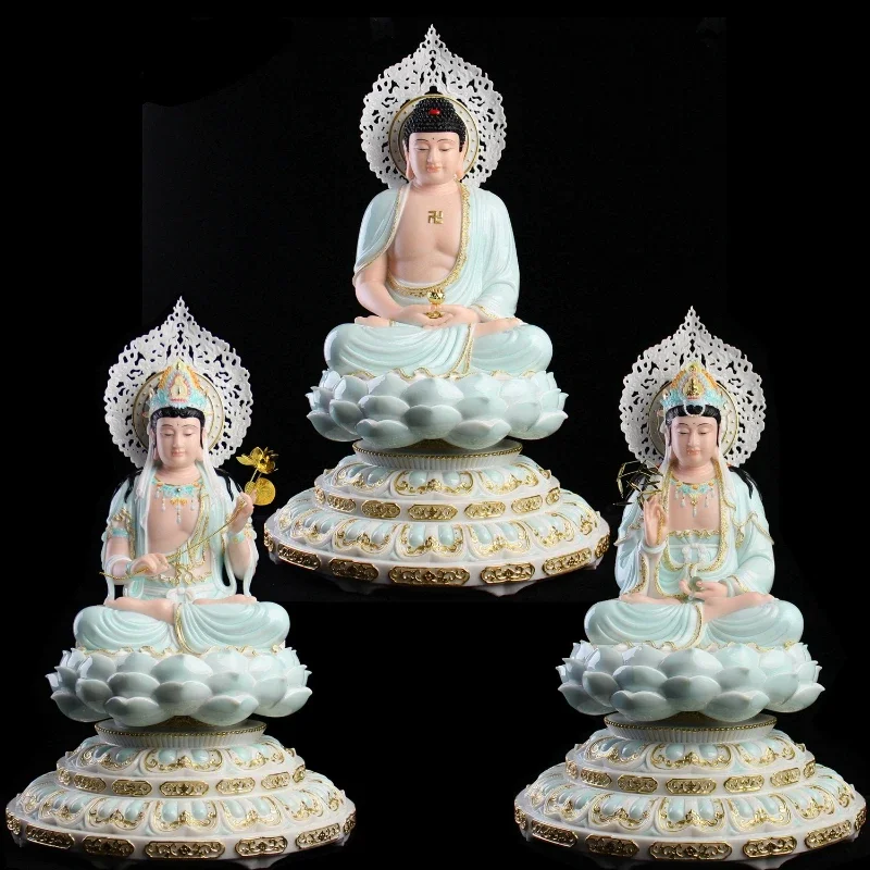 The general trend is to offer to the Bodhisattva, and the white marble Guanyin ornament is offered at home.