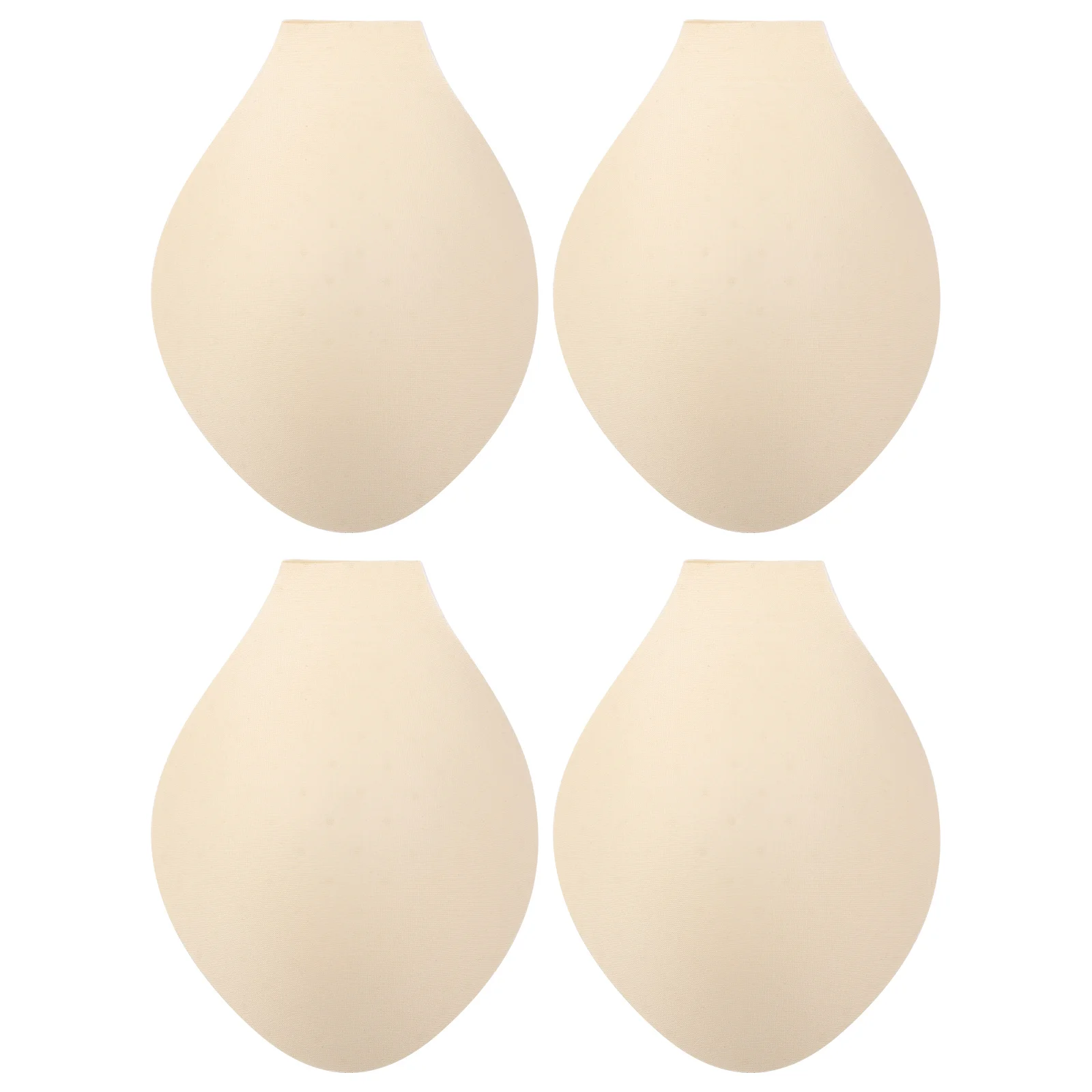 

4Pcs Men Bulge Sponge Pads Front Enhancing Underwear Cups Soft Breathable Protection for Swim Shorts Jeans Pouch Pad