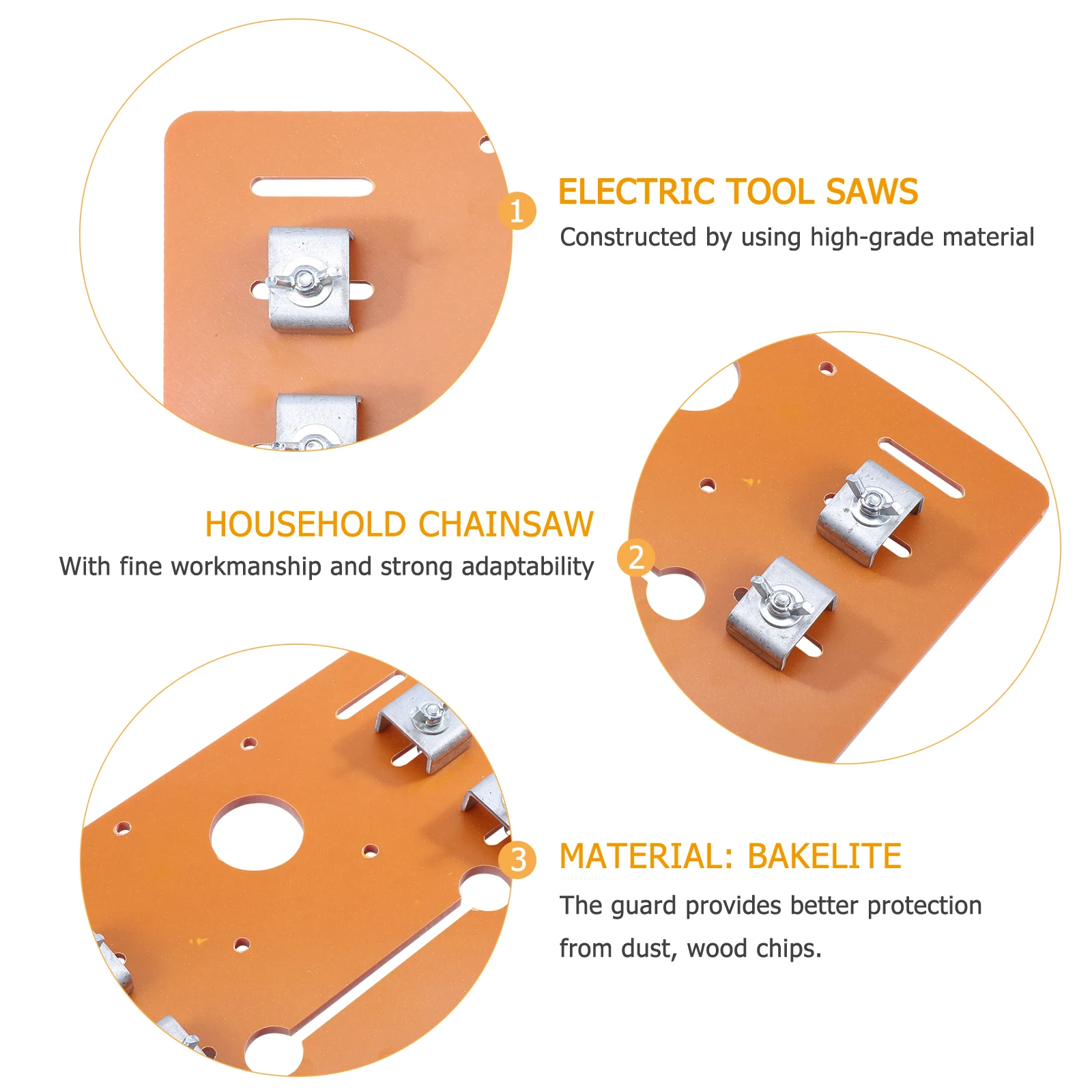 

1Pcs Cutting Machine Bottom Plate Durable Heavy Duty Protective Guard for Sawing Machine Accessories Board