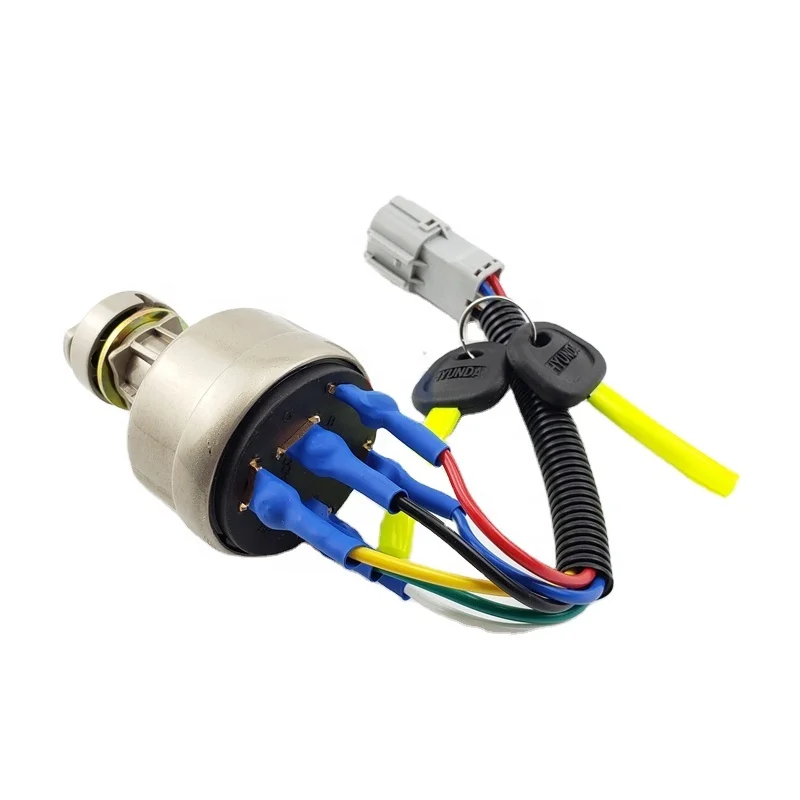 New Construction Machinery Parts for Hyundai R30 150 200 210 220 215 225 Start Ignition Switch Electric Door Lock