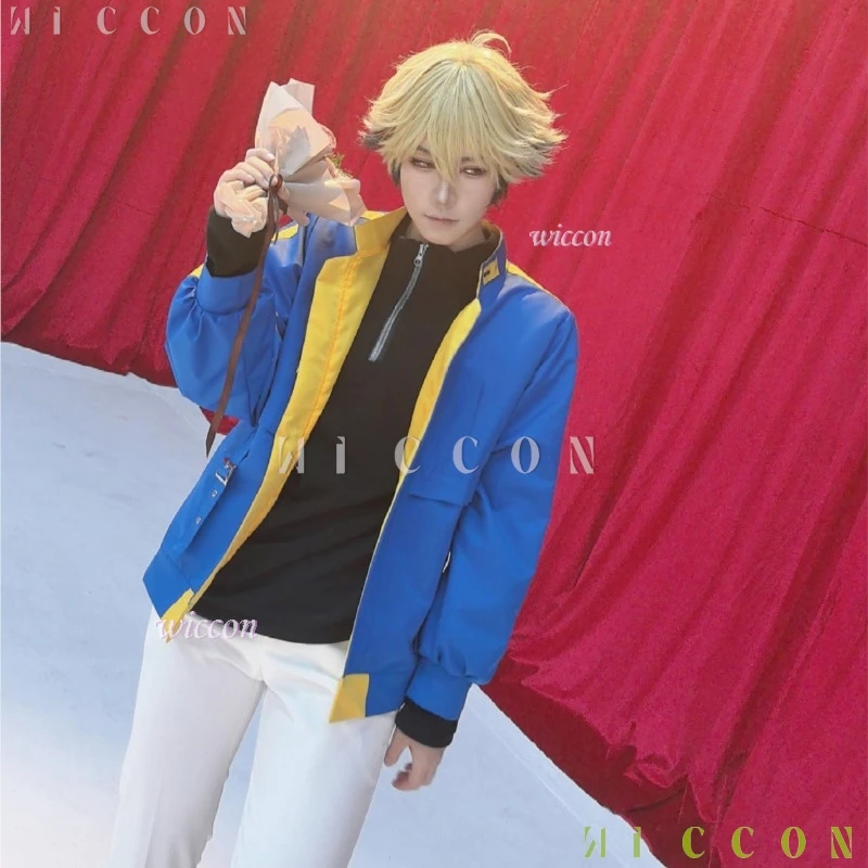 Anime Link Click Liu Xiao Xavier Xia Fei Felix Cosplay Costume Wig Coat Decors Halloween Expo Con Cosplay Outfit Suit Bridon Arc