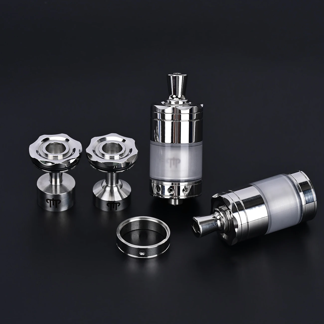 Wolfcoolvape Diplomat RTA 1:1 Style polishing 23mm electronic cigarette atomizer 316 stainless steel 4.5ml capacity DL / MTL RTA