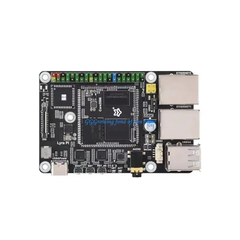 لوحة تطوير H9EB 3506 معالجة سريعة للاتصالات اللاسلكية وتكوين الذاكرة القابلة للتوسيع لـ Lyra Core3506 #4