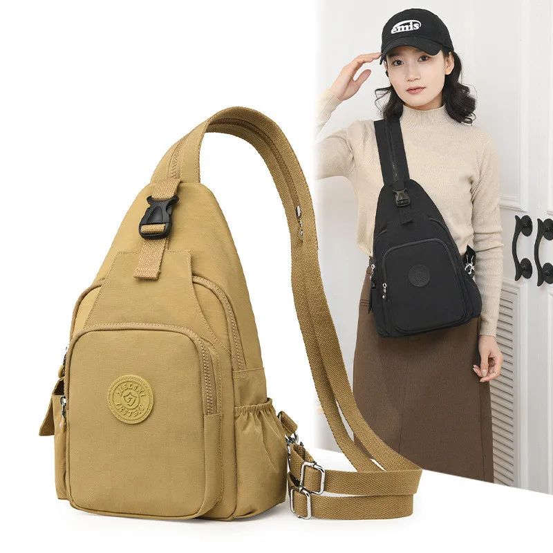 Small Backpack Women Travel Large Capacity Rucksack Shoulder Chest Bag Casual Fashion Daypack