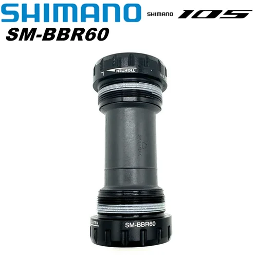 Imagen 1 del producto Shimano-soporte inferior para bicicleta de carretera ULTEGRA 105, TIAGRA SORA SM BBR60 Hollowtech II, 68mm, R7000/R8000/4700