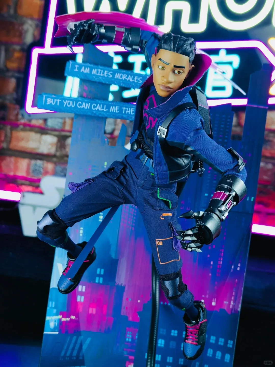 

Hot Toys Ht Spider-Man Miles Morales Mms725 Cross The Universe Model Toy Gift Hottoys Miles Action Figure Ornaments Model Toys