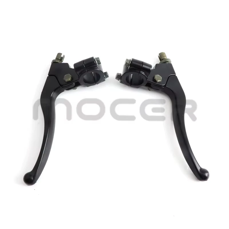 22mm Front Clutch Lever Frame Clamp Bracket Clutchs Levers Replacement for Pit Bike Dirt Bike 90cc110cc 125cc Stree Bike