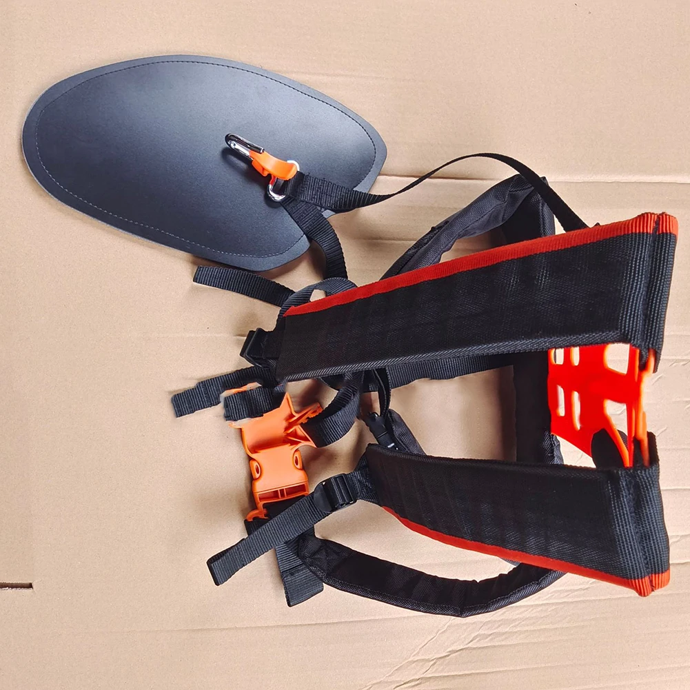 Adjustable Padded Shoulder Harness Strap For Comfortable For STIHL Brush Cutter With Thickened Wear-resistant Padded Waist Strap