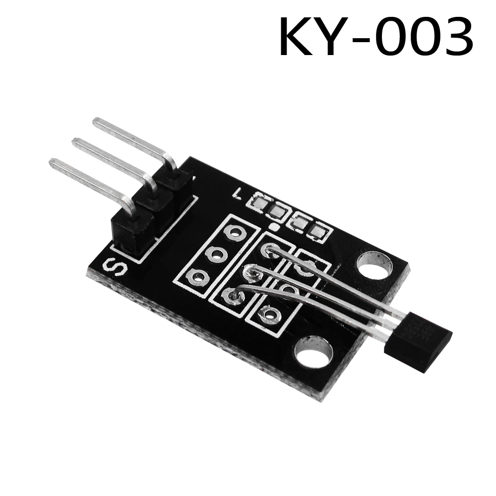 HAILANGNIAO 10pcs/lot 3pin  KY-003 Hall Magnetic Sensor Module  Diy Starter Kit KY003