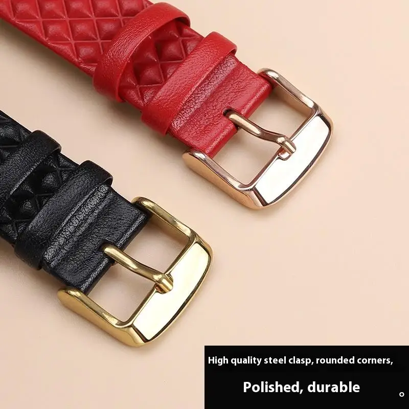 For VERSACE PALAZZO Series VECQ00418/VECQ00118/318 Genuine Leather Watchband VK7740017 VK7070013 Watch Strap 20mm Bracelet Soft