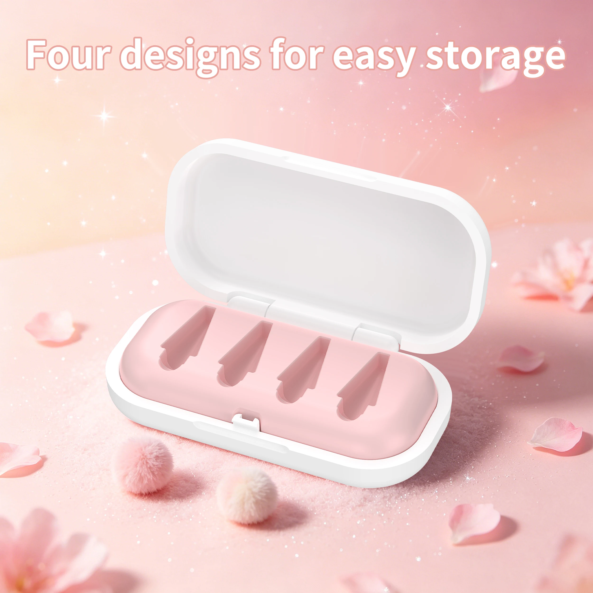 Portable Nib Storage Case For Apple Pencil 2nd Generation Anti-fall Lightweight Easy Storage ABS+PP Material Stylus Pen Tip Hold