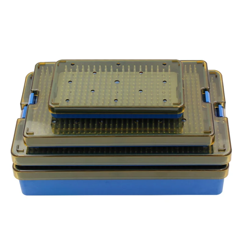 NEW Ophthalmic Microsurgical Instruments Surgical Autoclavable Surgery Silicone Disinfection box L/M/S Size
