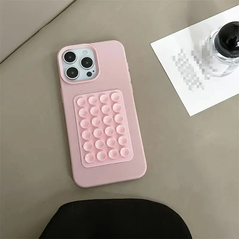Luxury 3D Suction Cup Stand Lichee Pattern Phone Case for Xiaomi Poco F7 Pro Cases Poco X7 X6 X5 F5 F6 M6 Pro Shockproof Cover view 5