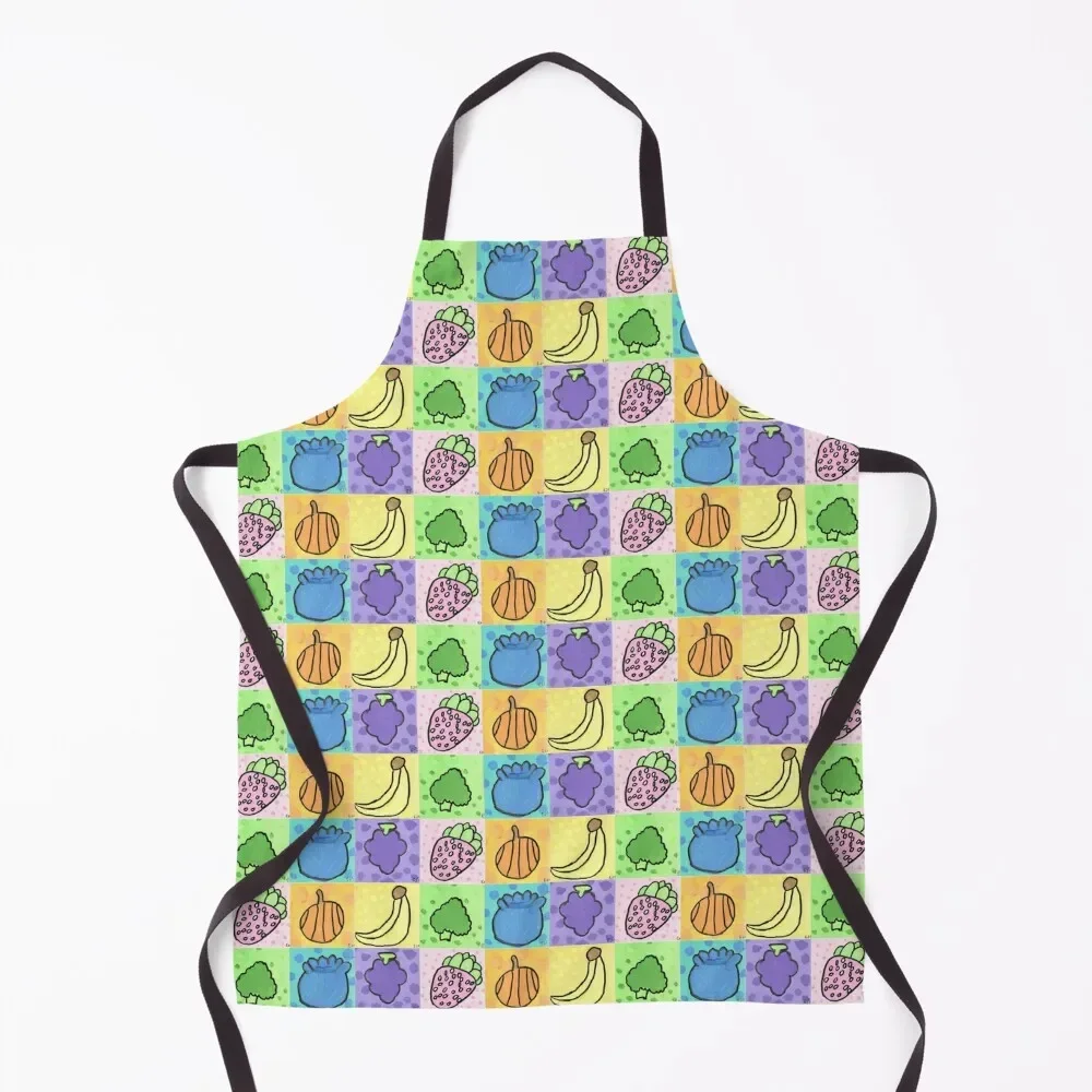 Fruits and Veggies Apron kitchen and home For Man christmas kitchen professional hairdresser Apron