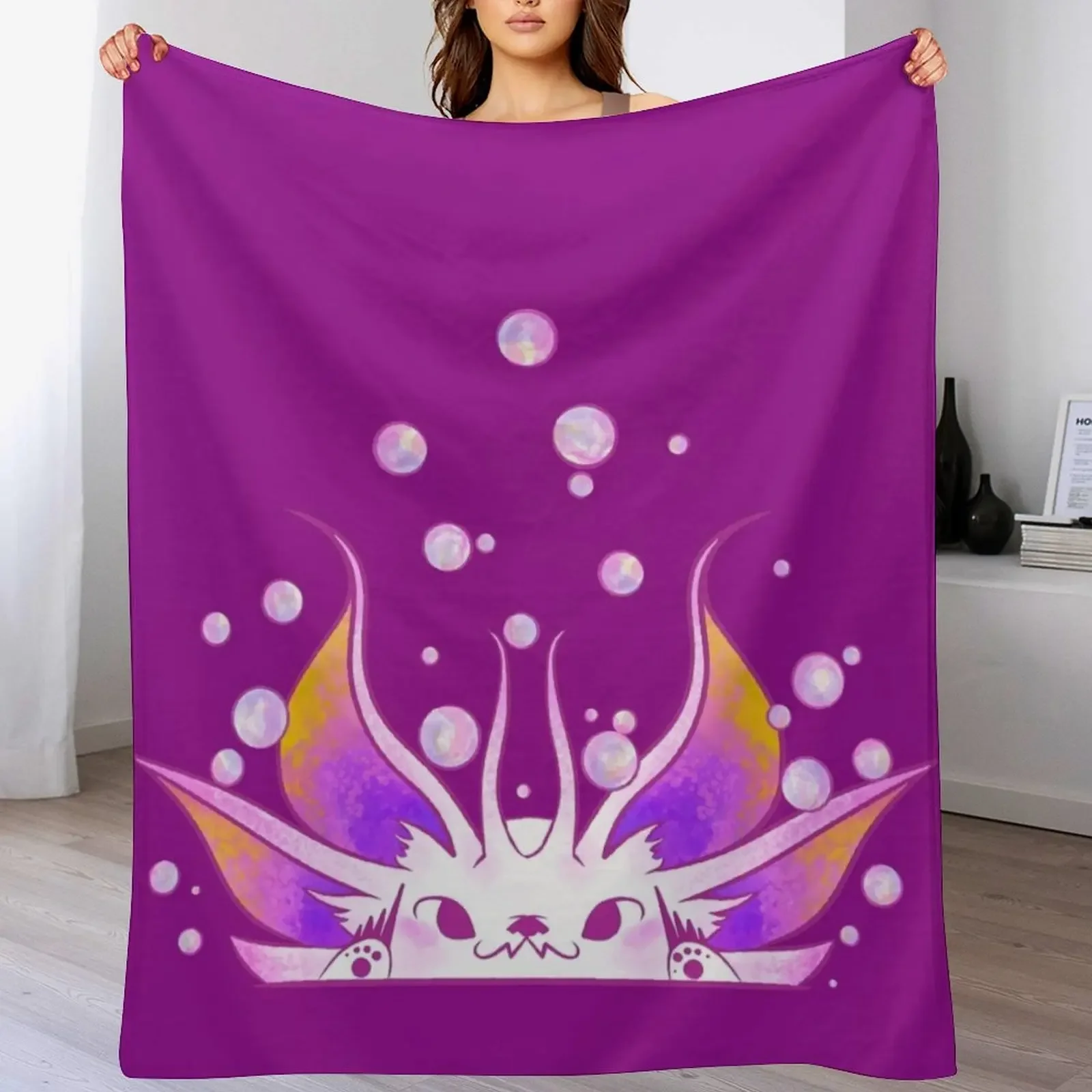

Colorful Peeky Mizutsune Throw Blanket Thins Bed Furry Sofa Quilt Blankets