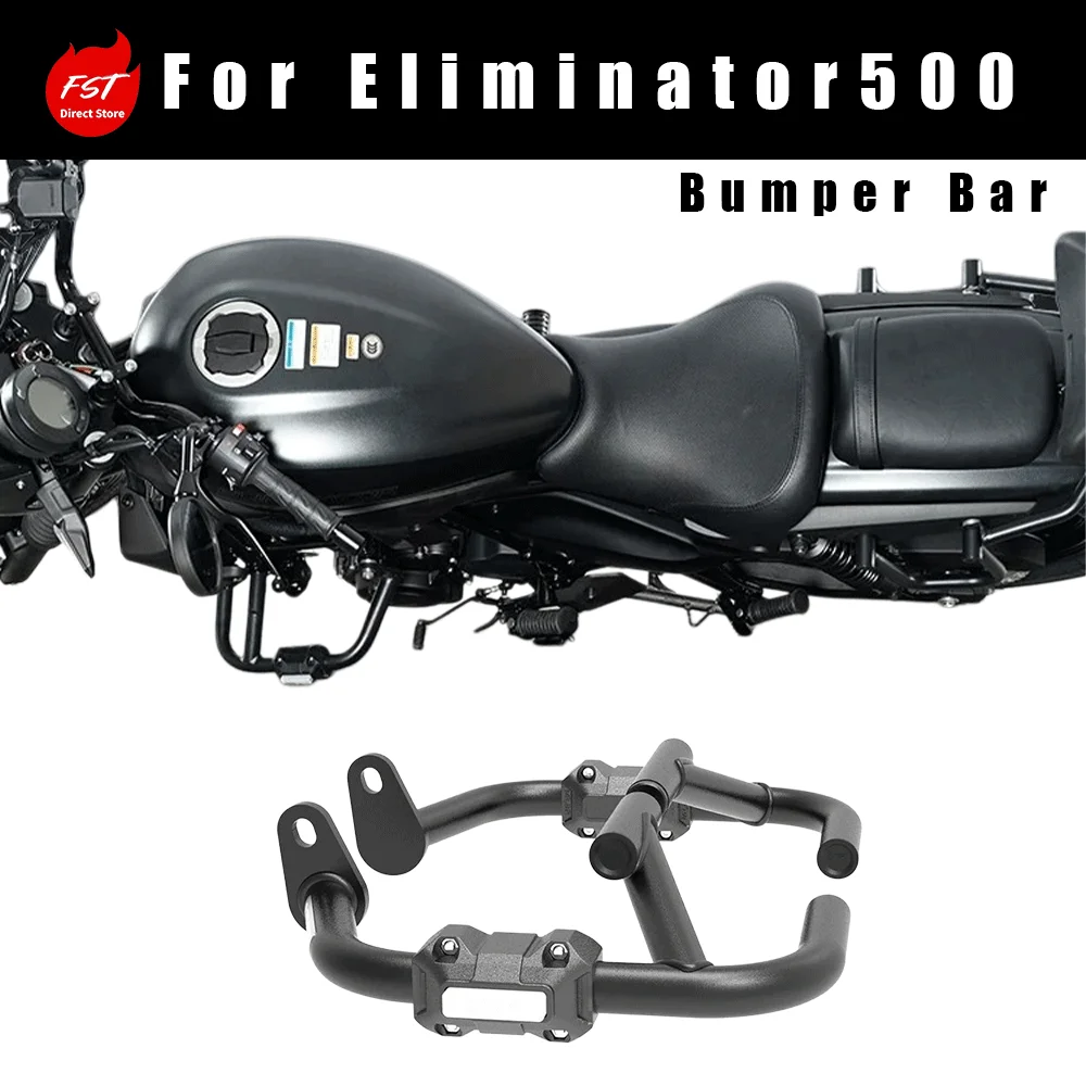 Fits  Eliminator 500, Crash Bars, Bumper, Radiator Guard & Side Rack, Motorcycle Modification Parts