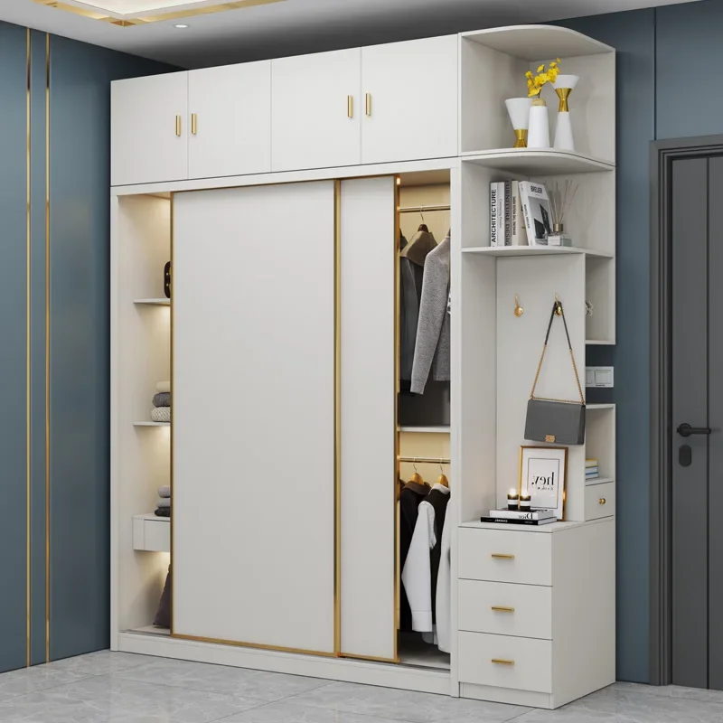 

Storage Closet Wardrobe Closet Rack Organizer Modular Cabinet Wardrobe Closet Open Drawers Placard Chambre Salon Furniture