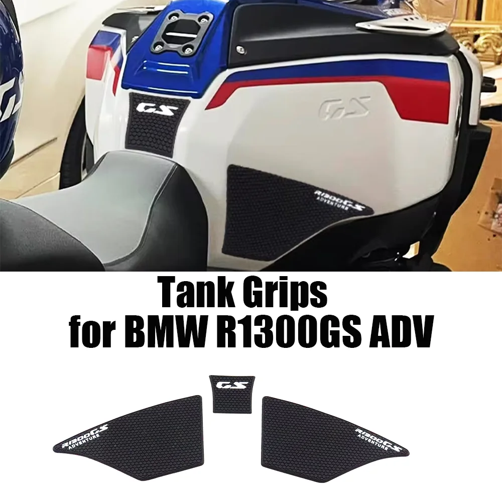 

for BMW R1300GSA R 1300 GS ADV Fuel Tank Pads R1300 GSA Knee Grip Decals R1300GS Adventure Motorcycle Rubber Tank Grips
