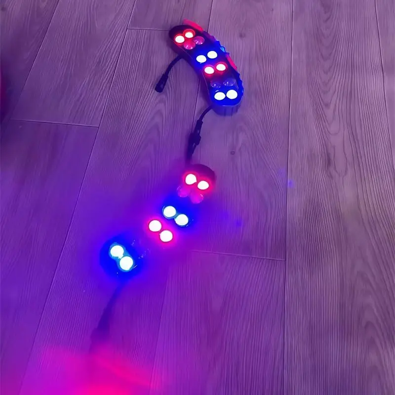 LED RGB Splice Ring Tree Hugger Lamp Garden Light 40W 60W 72W 84W Country Yard Night Landscape Decor Floor Spotlight AC12V 220V