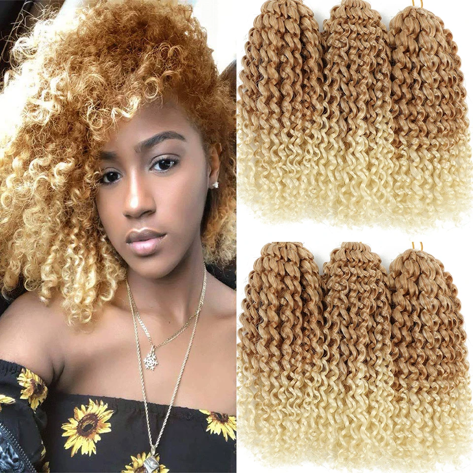 8 Inch Twist Synthetic Hair With Curls Fluffy Marlybob Crochet Hair Short Passion Twist Crochet Braids Hair Extensions for Women