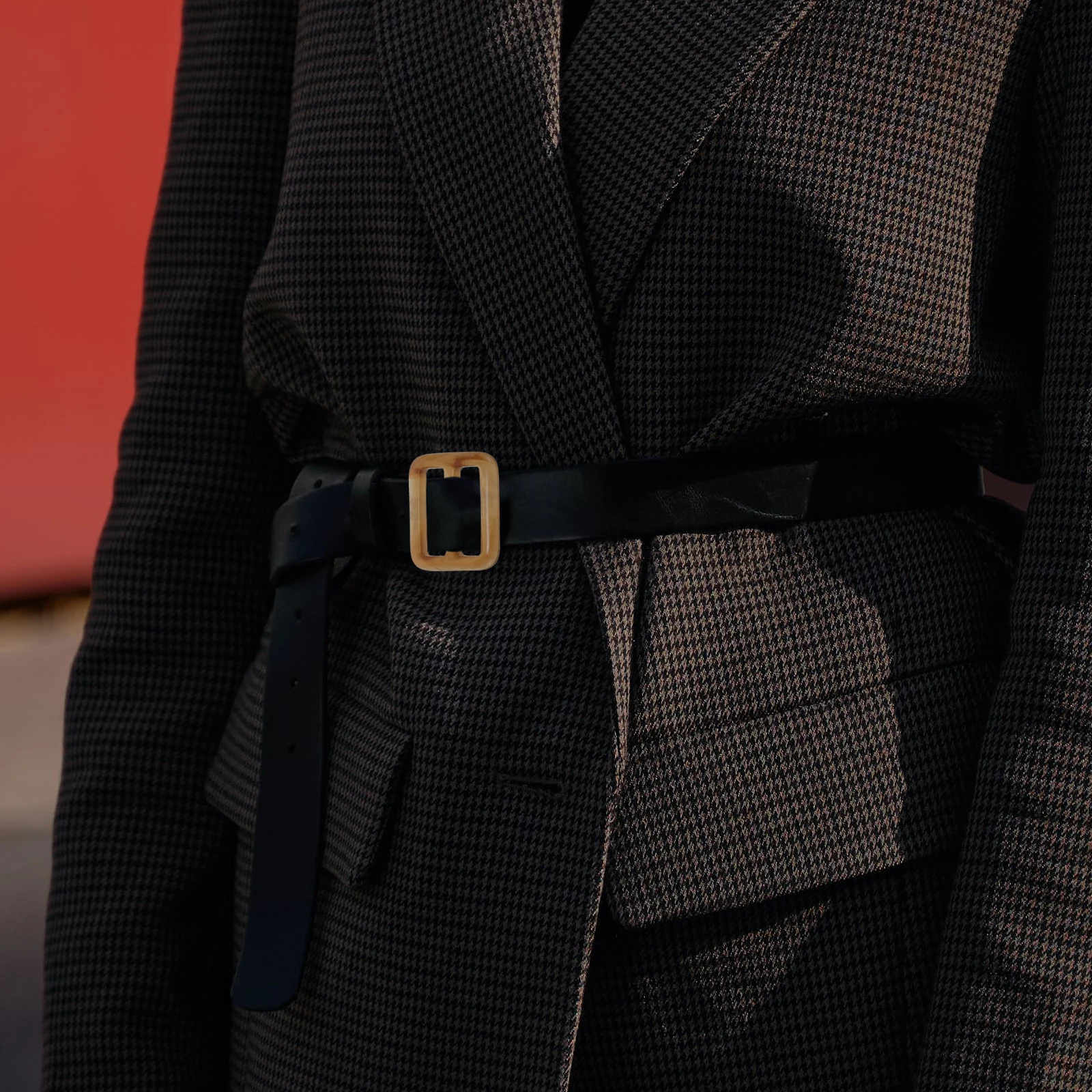 مستطيل حزام الخصر مشبك قابل للتعديل الملابس الزاوية كليب ل قميص بلايز التي شيرت خفيفة الوزن المحمولة مستطيل وشاح مشبك