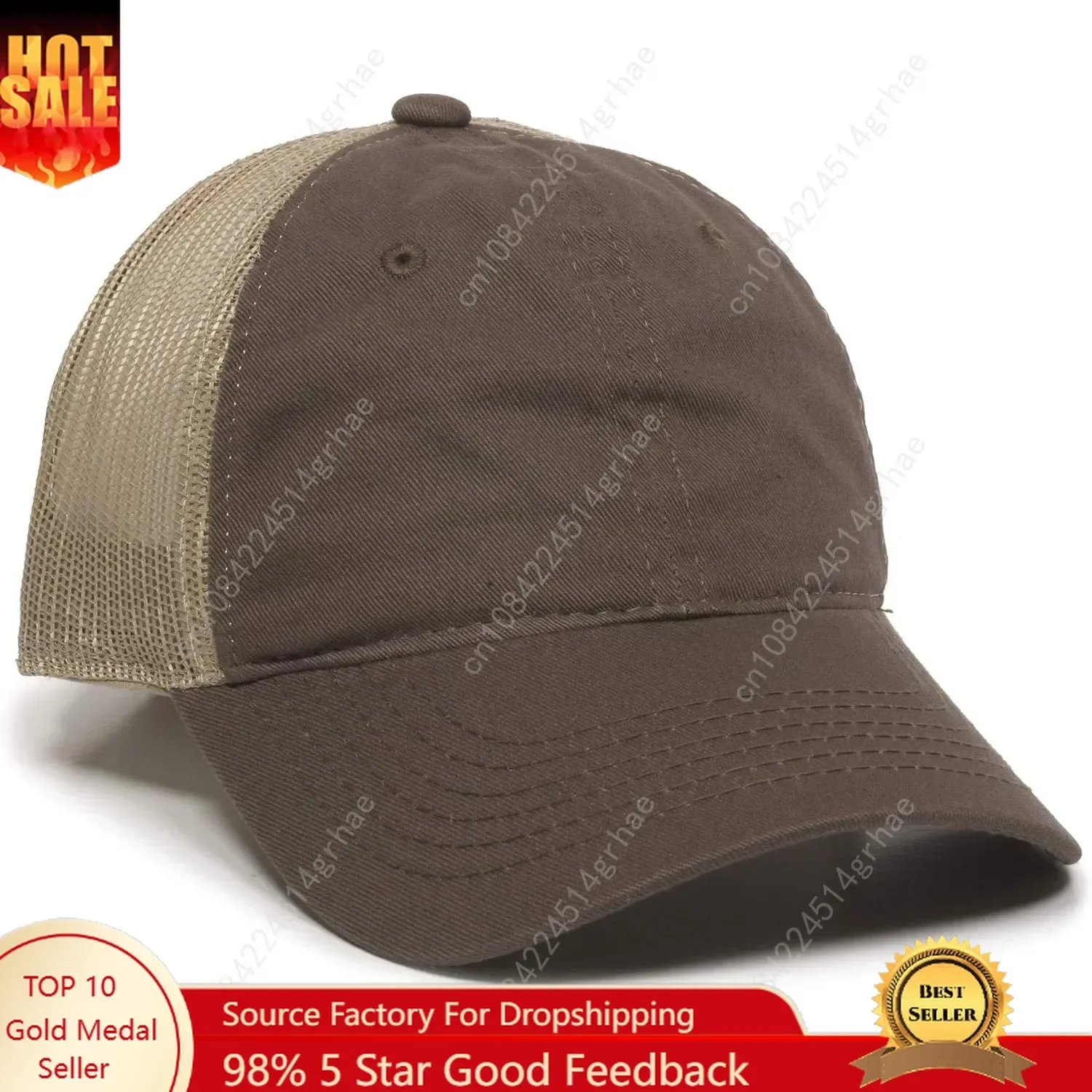 

Outdoor Cap Garment Washed Meshback Cap