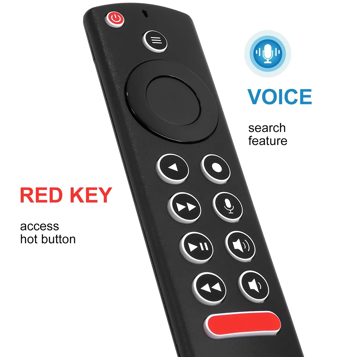 TV Voice Remote Controller para NVIDIA Shield, TV Cube Stb, Controle Remoto com Função de Voz, TV Pro, 2015, 2017, 2019