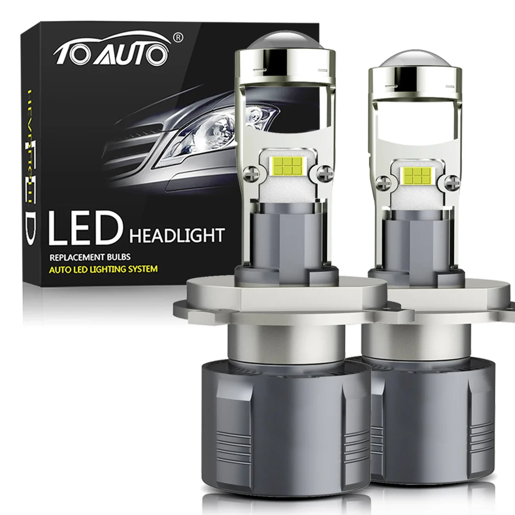 

30000LM H4 H7 Led Mini Projector Lens H8 H11 Canbus 9005 HB3 9006 HB4 9012 Hir2 Car Headlight Bulb 200W Lamp 12V 6500K Left Hand