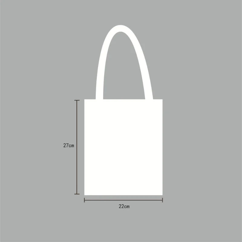 Bolso grande de tela de algodón para mujer, bolsa de mano de lona para el mercado, bolso de hombro plegable reutilizable, bolsas de compras ecológicas en blanco