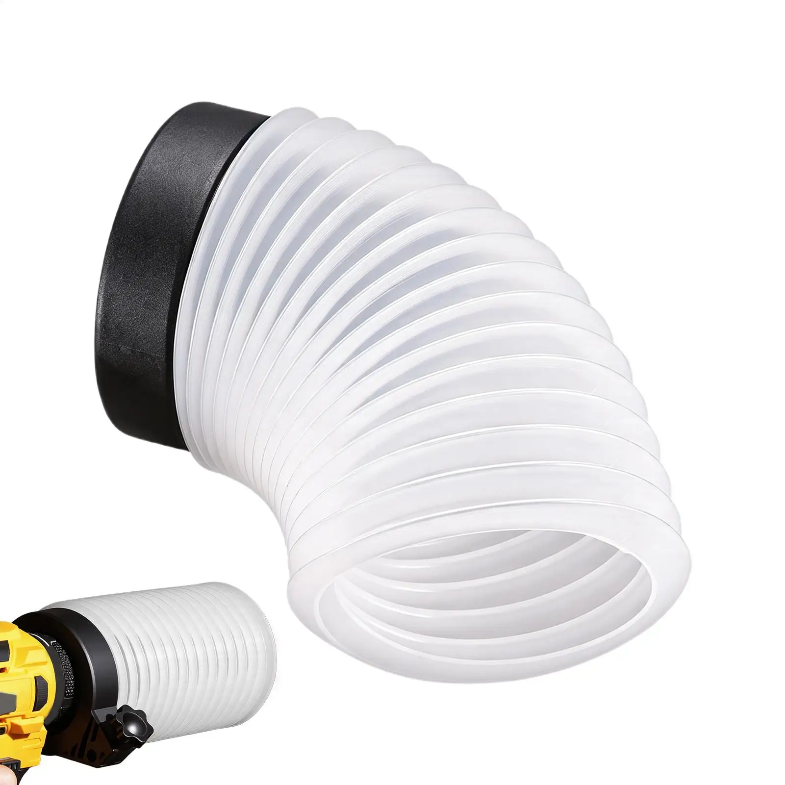 Drill Dust Collector Protective Detachable Portable Drill Dust Collector Attachment For Drywall Concrete Masonry Electrician