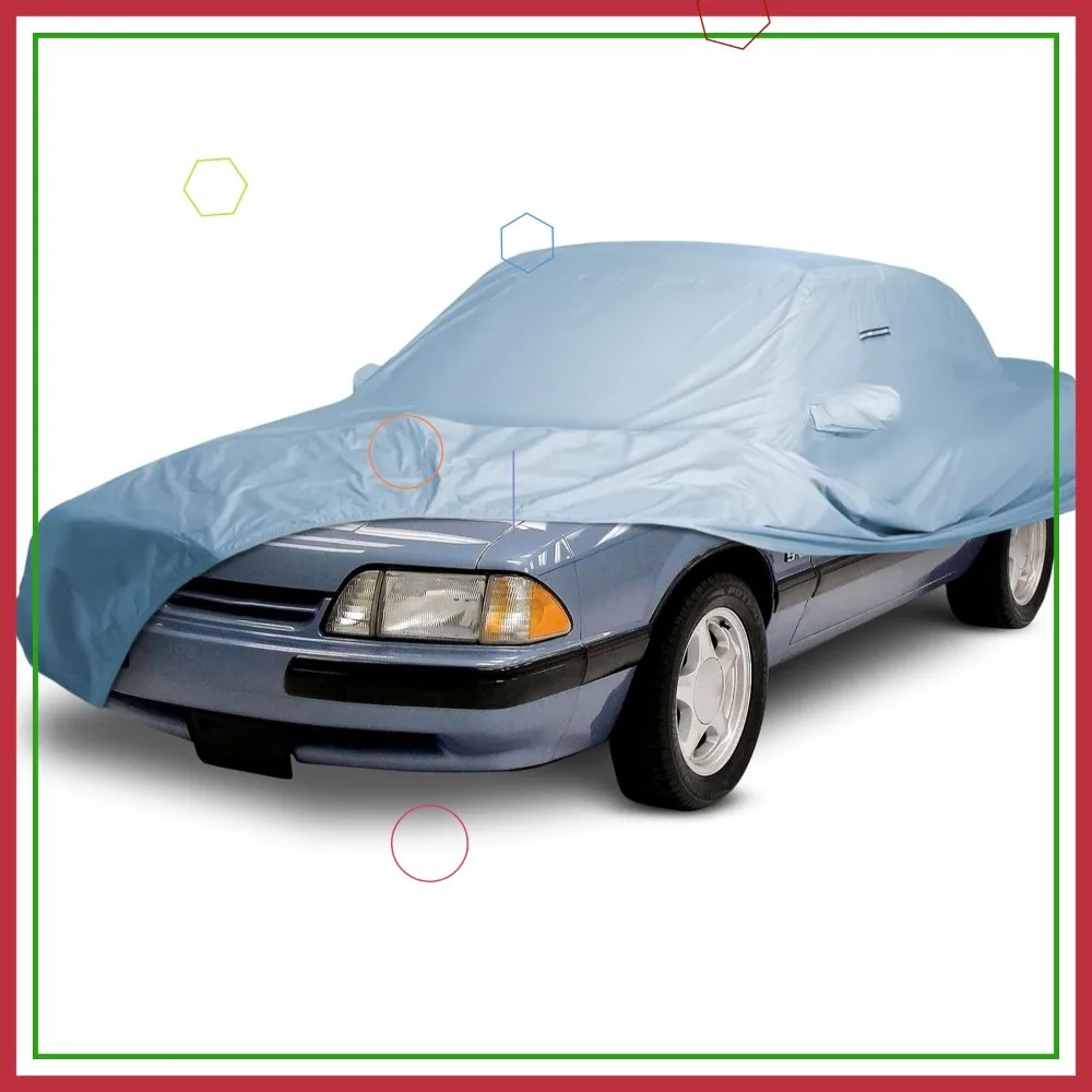 

Автомобильный чехол премиум-класса на заказ для моделей Ford Mustang 1979-2004 гг. — водонепроницаемая всепогодная защита с защитой от ультрафиолета