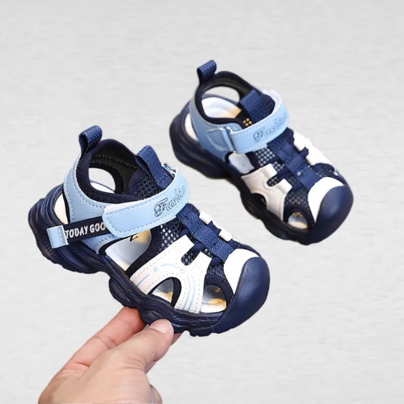 

Children's Sandals Unisex Summer Fashion Non-slip Beach Shoes Boys Girls Comfortable Soft Sole Lightweight Casual Sandalies