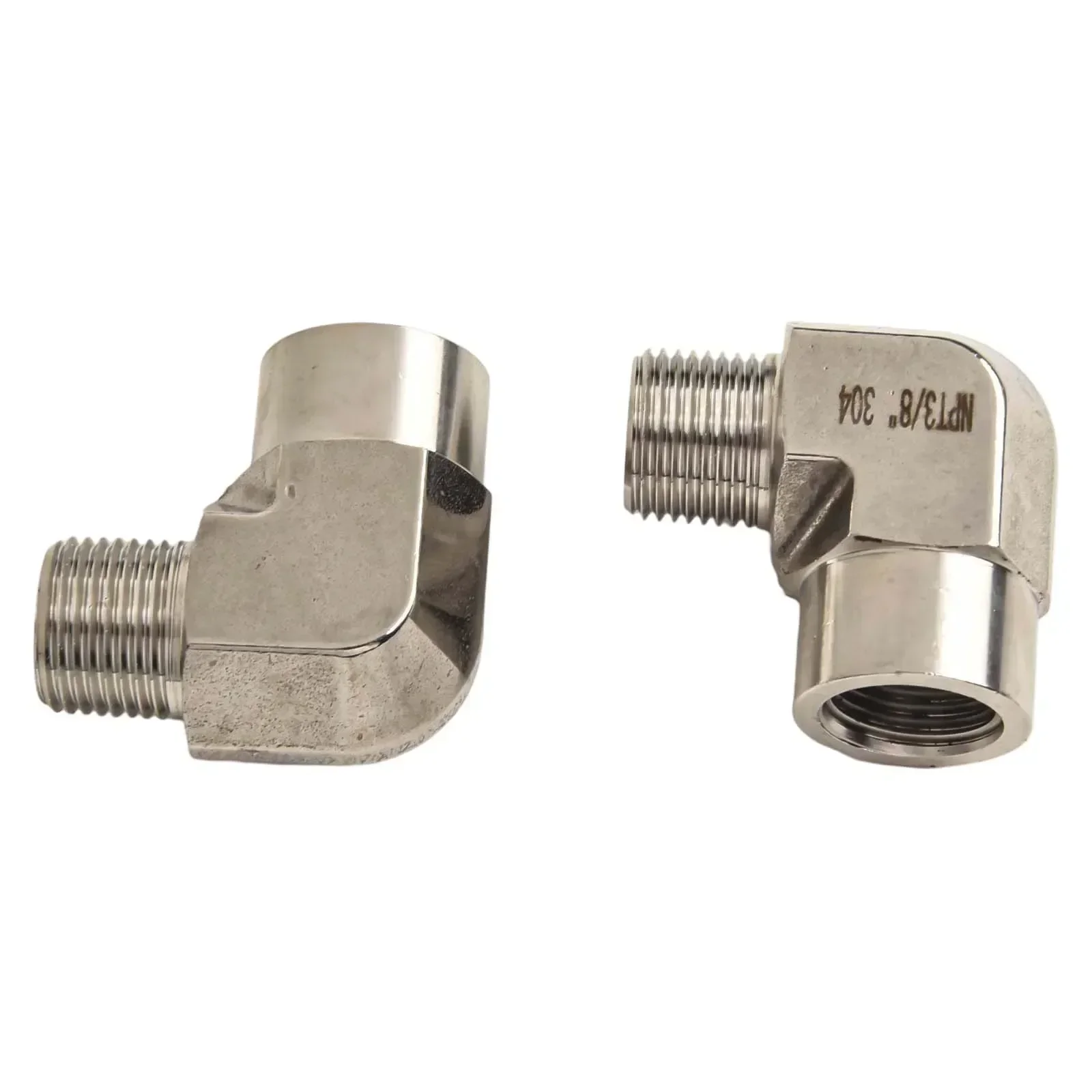 

2 шт. промышленных угловых соединителей из нержавеющей стали: идеальное решение для соединения труб под прямым углом с повышенной прочностью