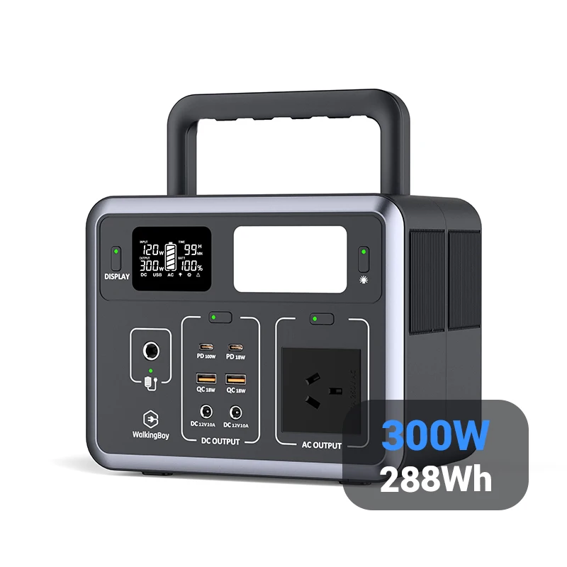 

300W 288Wh With UPS Pure Sine Wave Best Backup Power Supply Portable Power Supply Power Station Portable Station