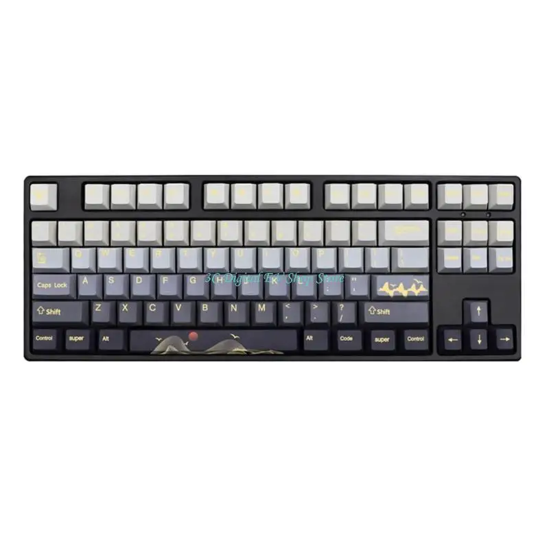 

E74D 136 Keys Cherry-Profile Keycap PolarDay Keycaps Set Mechanical